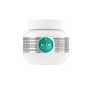 Kallos Cosmetics Aloe Vera Özlü Nem Terapisi ve Işıltı Verici 275 ml Saç Bakım Maskesi