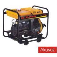 Kama By Reis Dizel KDE6500E (5 Kva) İpli Marşlı Monofaze Jeneratör