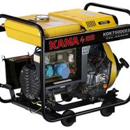 Kama KDK7500CE3 5.5 kW İpli Marşlı Dizel Jeneratör