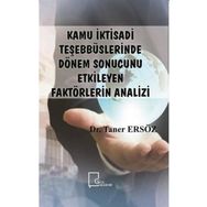 Kamu İktisadi Teşebbüslerinde Dönem Sonucunu Etkileyen Faktörlerin Analizi - Taner Ersöz