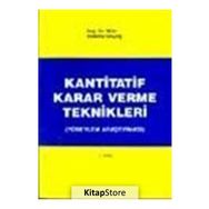 KANTITATIF KARAR VERME TEKNIKLERI - OSMAN HALAÇ