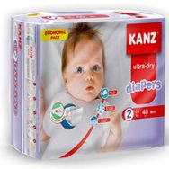 Kanz Ultra-Dry No:2 Mini 40 Adet Bebek Bezi