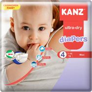 Kanz Ultra-Dry No:4 Maxi Bebek Bezi