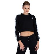 Kappa 222 Banda Famish Tk Siyah Kadın Sweatshirt