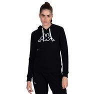 Kappa 341H3MW-005 Siyah Logo Belle Slim TK Kadın Sweatshirt