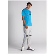 Kappa 351L69W AUTHENTIC TECH ZELL Mavi Erkek Bisiklet Yaka T-shirt