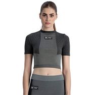 Kappa Authentic Tech Lebrit Gri Kadın T-shirt