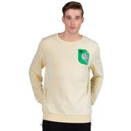 KAPPA Erkek AUTHENTIC GRAPHIK VANES TK Eşofman Üstü, Beige Naturale, M