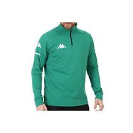 Kappa Erkek Yeşil Yarım Fermuar Detaylı Spor Yeşil Eşofman Takımı
