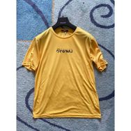 Kappa Sarı Baskılı Erkek T-Shirt