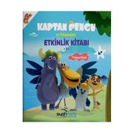 Kaptan Pengu ve Arkadaşları - Etkinlik Kitabı (4+ Yaş) - Hatice Özdemir Tülün