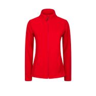 Kar Spor 2as Kırmızı Peridot Tam Fermuarlı Kadın Polar Sweatshirt