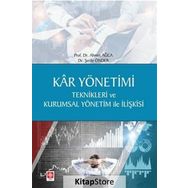 Kar Yönetimi Teknikleri Ve Kurumsal Yönetim İle İlişkis - Şerife Önder