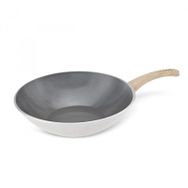 Karaca 28 cm Creamy Swiss Crystal Wok Tava