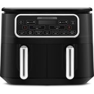 Karaca Air Pro Cook Duo Ev Yemeği XXXL 4+4 lt Black Chrome Airfryer