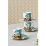 Karaca Animal 6 Kişilik 90 ml Kahve Fincan Takımı