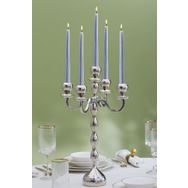 Karaca Arlen 5'li Silver 42x29 cm Şamdan