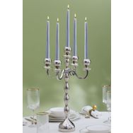 Karaca Arlen 5'li Silver 42x29 cm Şamdan