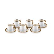 Karaca Boncuk 6 Kişilik 80 ml Kahve Fincan Takımı