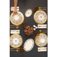Karaca Düğüm Gold 56 Parça 12 Kişilik Yemek Takımı