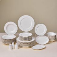 Karaca Elegance Bone Lexi Platin 53 Parça 12 Kişilik Yemek Takımı