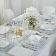 Karaca Fine Pearl Contour 12 Kişilik 62 Parça Yemek Takımı