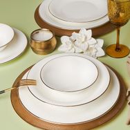 Karaca Fine Pearl Diana Gold 6 Kişilik 24 Parça Yemek Takımı