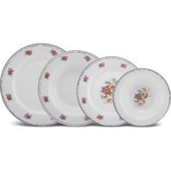 Karaca Flor 24 Parça 6 Kişilik Yemek Takımı
