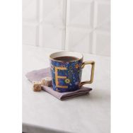 Karaca Flower E Harfli 350 ml Kupa