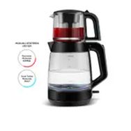 Karaca Glass Tea XL 2in1 Antrasit Cam Çay Makinesi