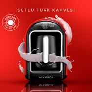 Karaca Hatır Mod Sütlü Kırmızı Türk Kahvesi Makinesi
