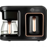 Karaca Hatır Plus Black Copper 2in1 Türk Kahvesi ve Filtre Kahve Makinesi Teşhir-Outlet