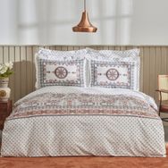 Karaca Home 160 x 220 cm Aprika Kiremit %100 Pamuk Tek Kişilik Nevresim Takımı