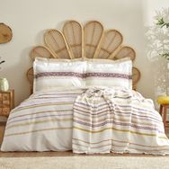 Karaca Home 200 x 220 cm Morin Pamuk Çift Kişilik Multi Color Renkli Nevresim Pike Takımı