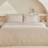 Karaca Home 200 x 220 cm White Collection Lavin Bej Çift Kişilik Nevresim Takımı
