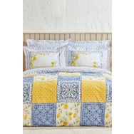 Karaca Home Addie %100 Pamuk Çift Kişilik Sarı Nevresim Takımı