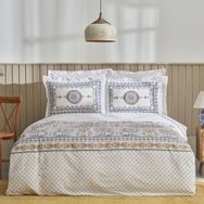 Karaca Home Aprika Mavi %100 Pamuk Çift Kişilik Nevresim Takımı
