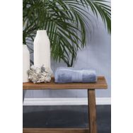 Karaca Home Aquasoft 50 cm x 90 cm Mavi Pamuk Yüz Havlusu