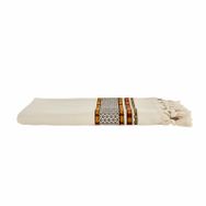 Karaca Home Arslantepe Ekru 70x140 cm Melid Peştemal