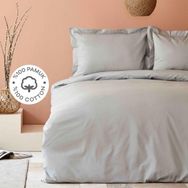 Karaca Home Back To Basic %100 Pamuk Gri Çift Kişilik Nevresim Takımı