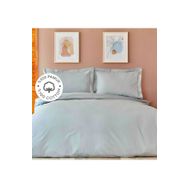 Karaca Home Back To Basic %100 Pamuk Mavi Çift Kişilik Nevresim Takımı