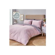 Karaca Home Basic Gül Kurusu Koyu Gri Çift Taraflı Tek Kişilik Nevresim Takımı