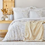 Karaca Home Bled %100 Pamuk Gri Çift Kişilik Nevresim Takım