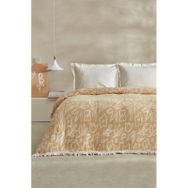 Karaca Home Bouquet Çift Kişilik Müslin Sarı Pike