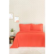Karaca Home Cedric Nar Çiçeği Çift Kişilik Yatak Örtüsü