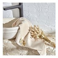 Karaca Home Comfort Touch Bej 30x50 cm Nakışlı Pamuk Havlu