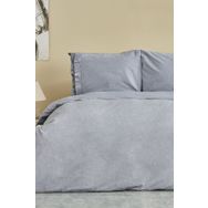 Karaca Home Denim Azur Mavi Çift Kişilik Nevresim Takımı