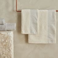 Karaca Home Edna 4 Parça Blush Gri Banyo Baş Havlusu Hamam Seti