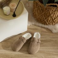 Karaca Home Fenti Kahverengi Keçe Ev Terliği