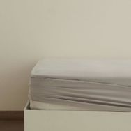 Karaca Home Gri Basic %100 Pamuk Çift Kişilik Lastikli Çarşaf